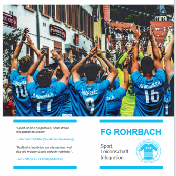Bild oder Logo der Dankstelle Fussballgemeinschaft Rohrbach 2012 e.V.