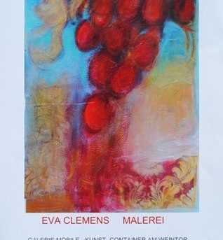 Bild oder Logo der Dankstelle Führungen und Vorträge, Katalogbeiträge zur Kunstgeschichte und zur aktuellen Kunst, Einführungen bei Vernissagen – Gästeführungen – Assistentin meiner Schwester Eva Clemens, Malerin in Heidelberg