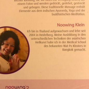 Bild oder Logo der Dankstelle Noowings trad. Thaimassage