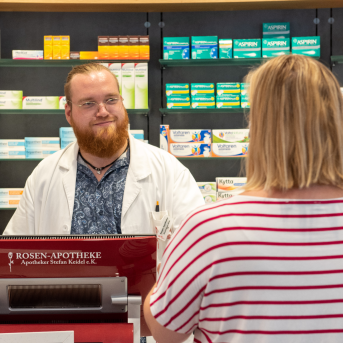 Bild der Dankstelle Rosen-Apotheke an der Tiefburg