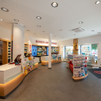 Bild der Dankstelle Rosen-Apotheke an der Tiefburg