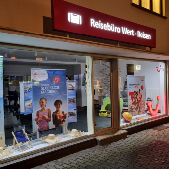 Bild oder Logo der Dankstelle Reisebüro Wert Reisen