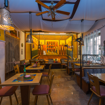 Bild oder Logo der Dankstelle Asmara (im Hutzelwald) –  traditionelles eritreisch äthiopisches Familien-Restaurant