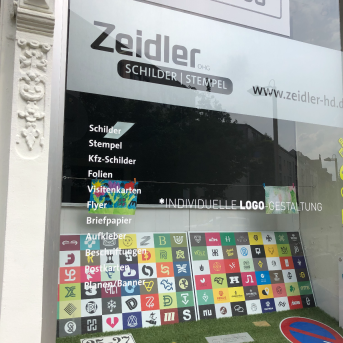 Bild oder Logo der Dankstelle Zeidler Werbestudio, Schilder und Stempel